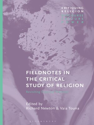 cover image of Fieldnotes in the Critical Study of Religion